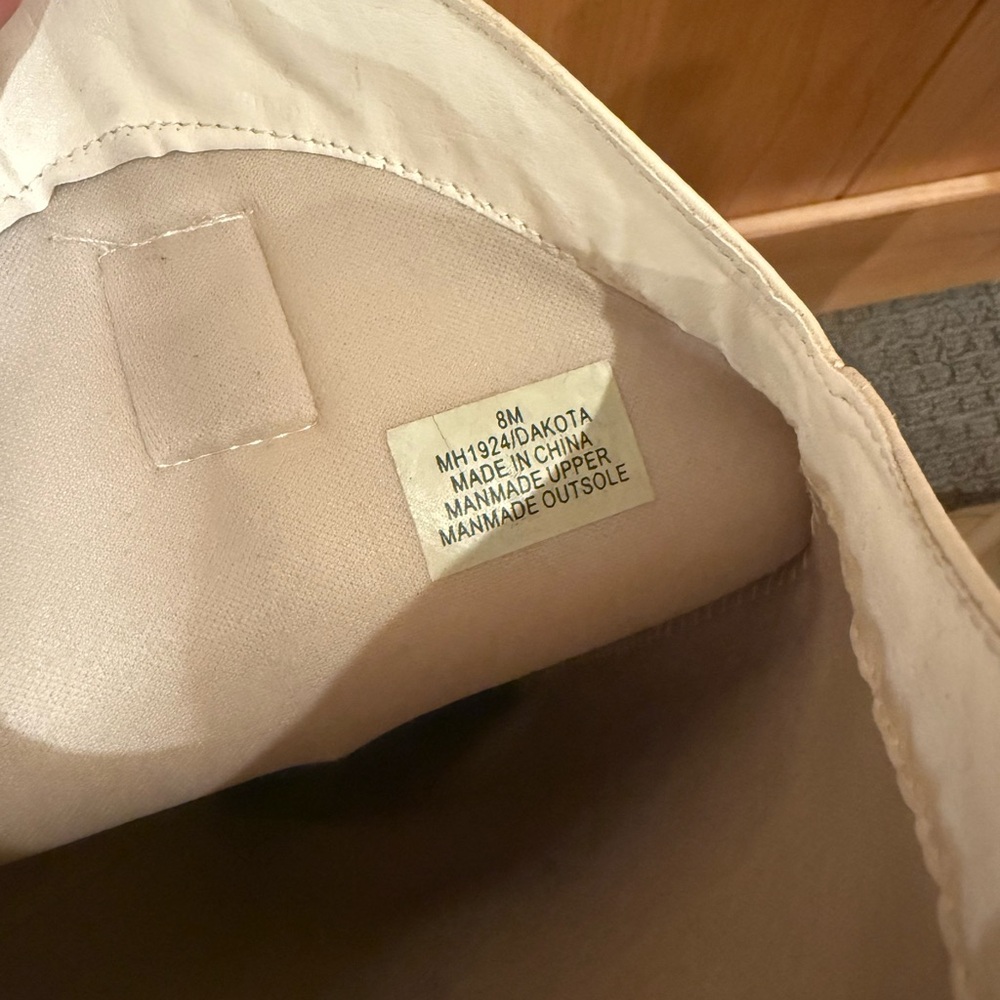 White Heeled cowboy Boots - Picture 6 of 8